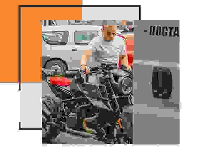 Перевозка мотоцикла по России - Услуги Перевозка-Плв
