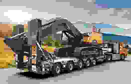 Негабаритная перевозка с учетом высоты в Полевском